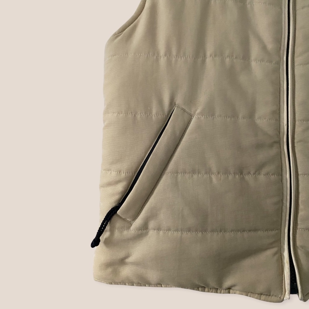 POWDER Room Cream Sleeveless Vest - Picture 4 of 11